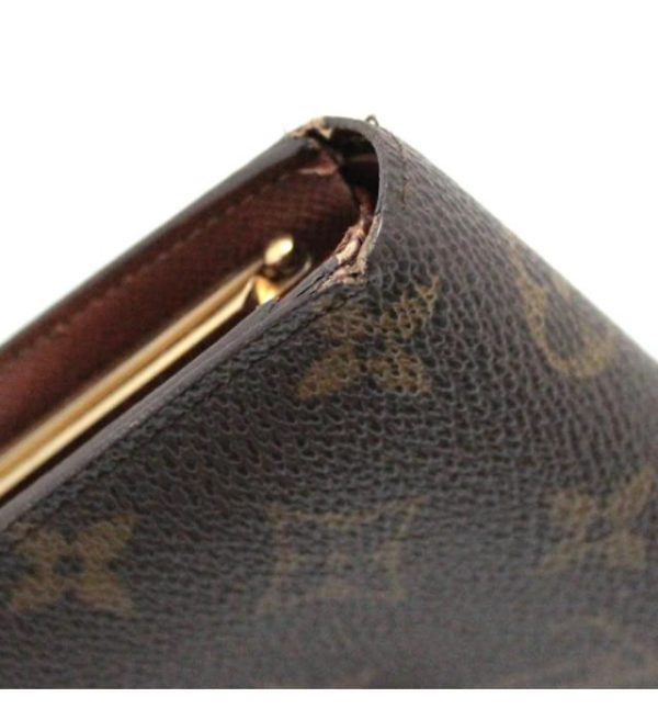 059832 02 Louis Vuitton Portefeuille Vienois Bi Fold Wallet Monogram Brown