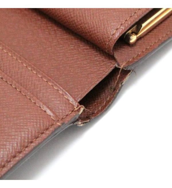 059832 08 Louis Vuitton Portefeuille Vienois Bi Fold Wallet Monogram Brown