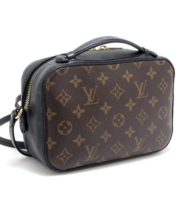 059895 01 Louis Vuitton Santonju Shoulder Bag Monogram Brown