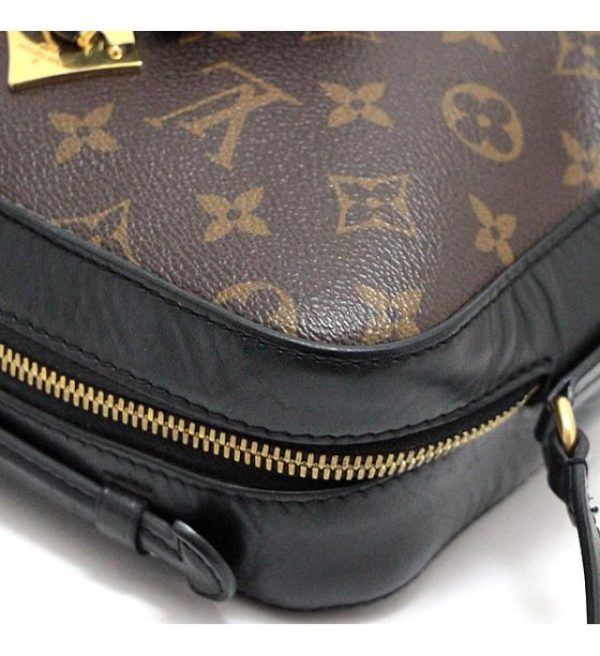 059895 03 Louis Vuitton Santonju Shoulder Bag Monogram Brown