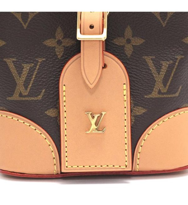 060471 04 Louis Vuitton Noe Perth Shoulder Bag Monogram Brown