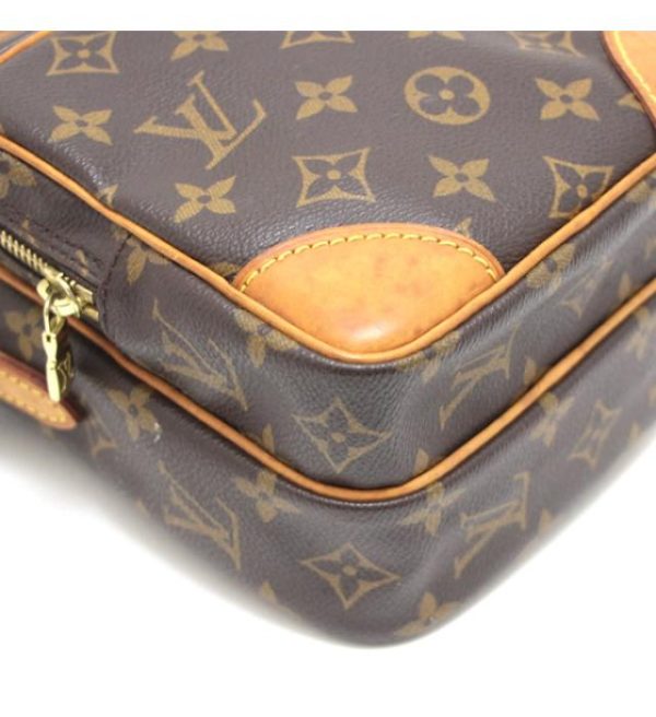 060697 05 Louis Vuitton Amazon Diagonal Shoulder Bag Monogram Brown