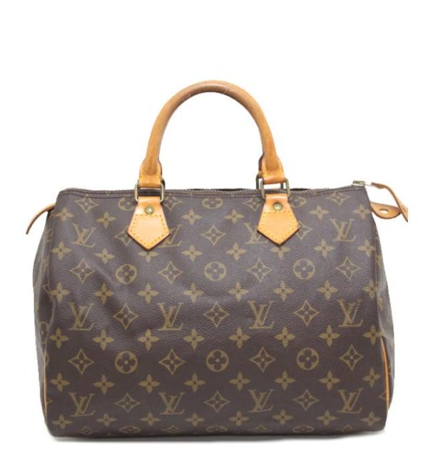 060718 00 1 Louis Vuitton Speedy 30 Boston Bag Brown Monogram