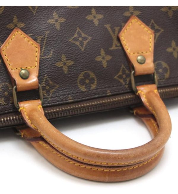 060718 03 Louis Vuitton Speedy 30 Boston Bag Brown Monogram