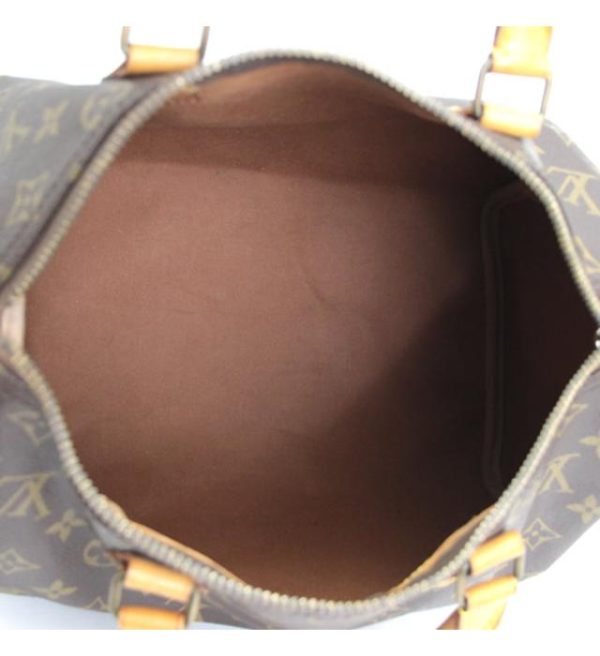 060718 08 Louis Vuitton Speedy 30 Boston Bag Brown Monogram