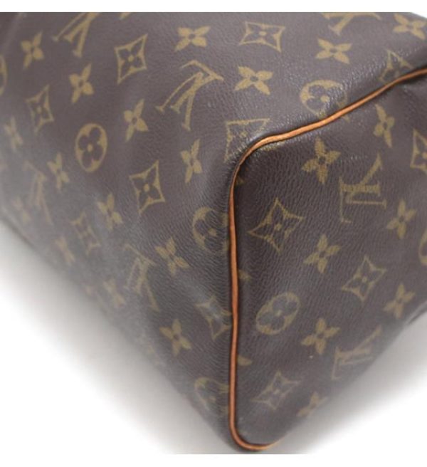 060720 03 Louis Vuitton Speedy 25 Boston Bag Monogram Brown