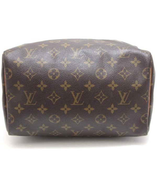 060720 04 Louis Vuitton Speedy 25 Boston Bag Monogram Brown