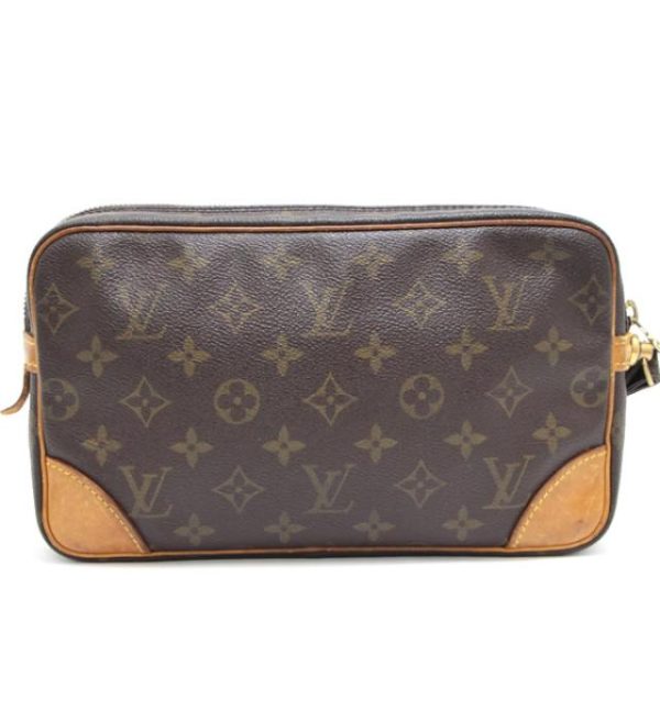 060822 02 Louis Vuitton Marly Dragonne GM Clutch Bag Monogram