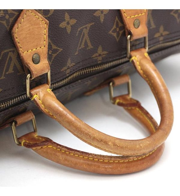 060913 05 Louis Vuitton Speedy 40 Boston Bag Monogram Brown