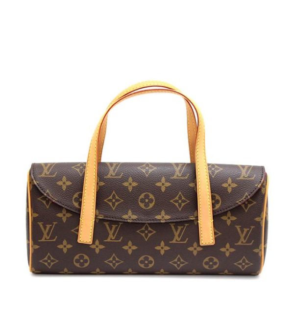 061020 00 1 Louis Vuitton Sonatine Handbag Monogram Brown