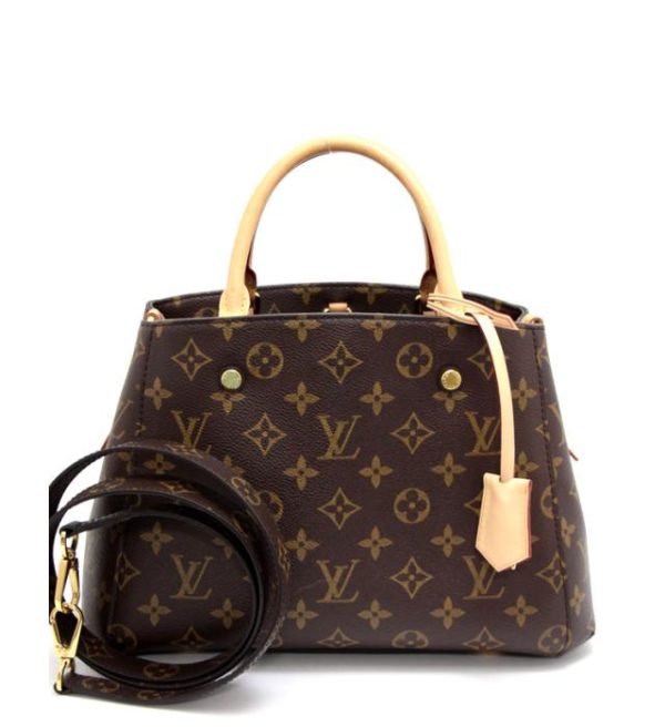 061112 00 1 Louis Vuitton Montaigne BB 2way Shoulder Bag Monogram