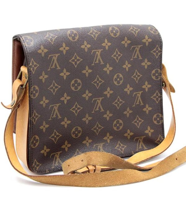 061399 01 Louis Vuitton Cartesier GM Diagonal Shoulder Bag Monogram