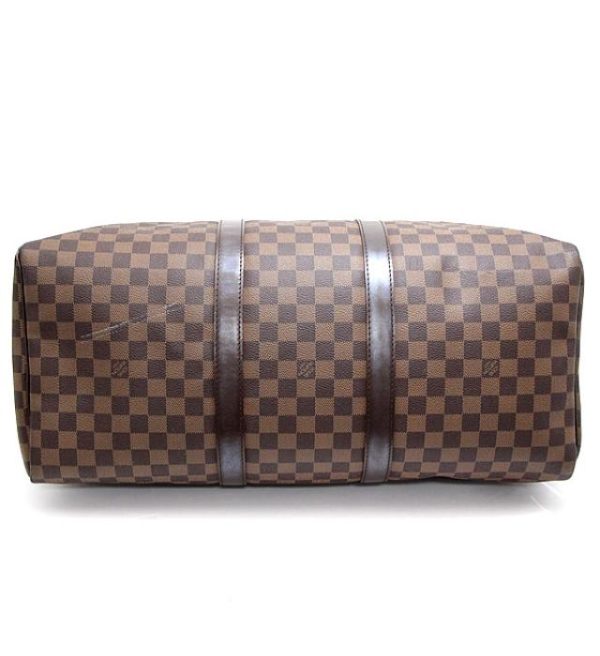 061404 03 Louis Vuitton Keepall 50 Boston Bag Damier Brown