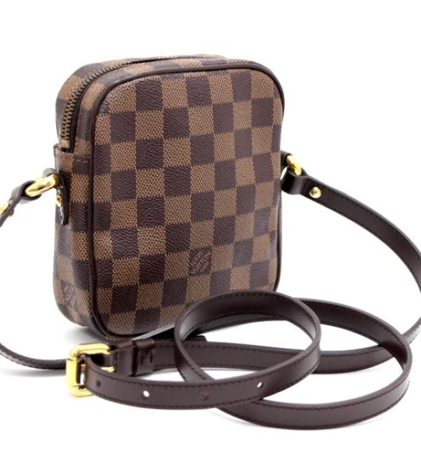 061516 01 Louis Vuitton Rift Shoulder Bag Damier Brown