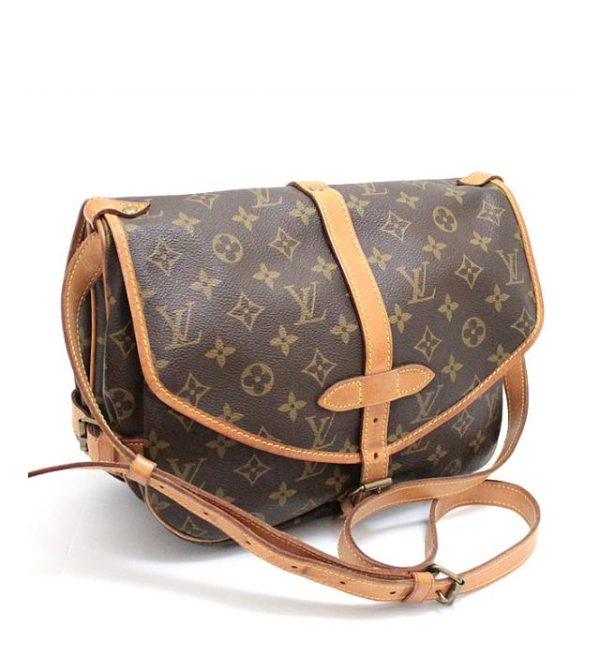 061569 00 1 Louis Vuitton Saumur 30 Shoulder Bag Monogram Brown