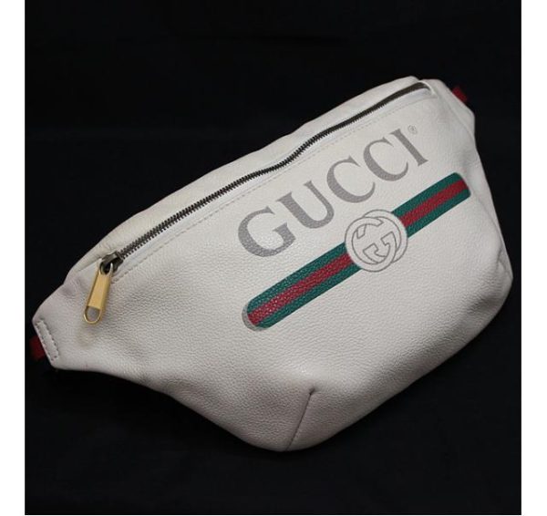 061722 00 1 Gucci Waist Bag BumBag White