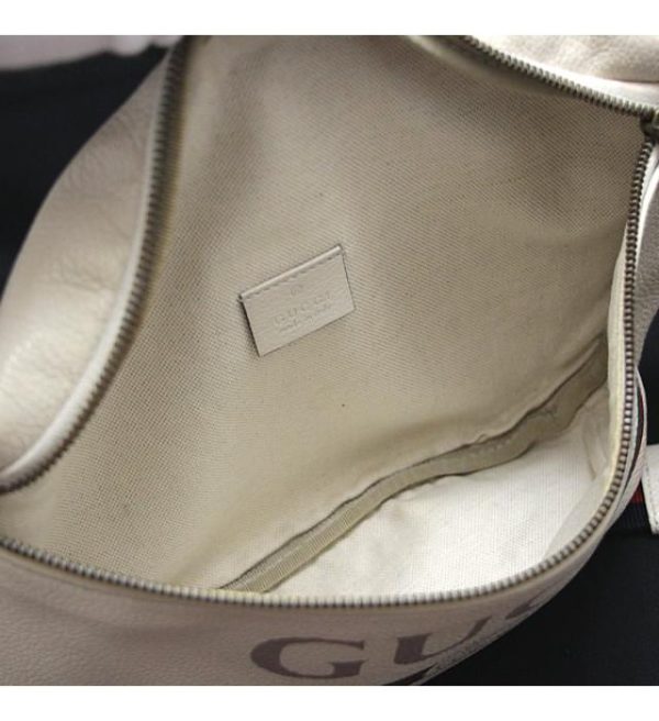 061722 04 Gucci Waist Bag BumBag White