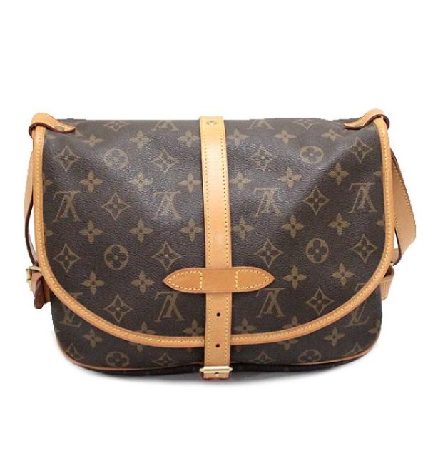 061753 01 Louis Vuitton Saumur 30 Shoulder Bag Monogram