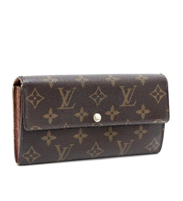 061778 00 1 Louis Vuitton Porto Monet Credi Bifold Long Wallet Monogram