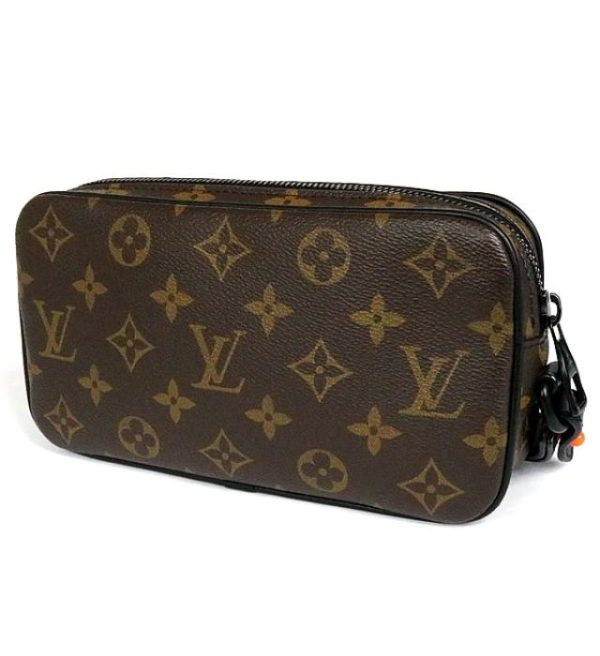 089183 01 Louis Vuitton Monogram Solar Ray Pochette Volga Brown