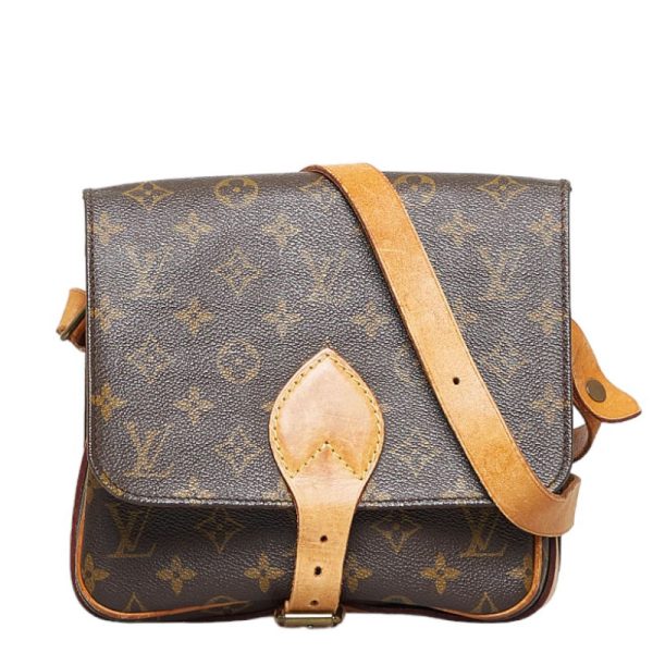 1 0109893 1 Louis Vuitton Monogram Cartesier GM PVC Leather Shoulder Bag