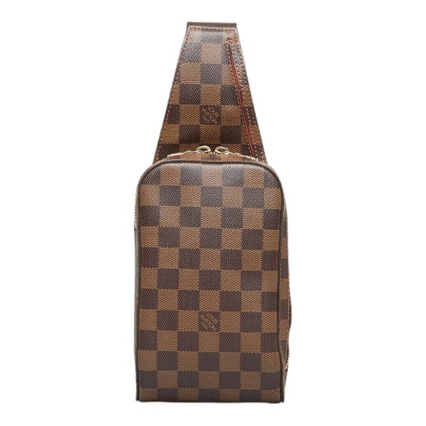 1 0110567 1 Louis Vuitton Damier Jeronimos PVC Leather Body Bag