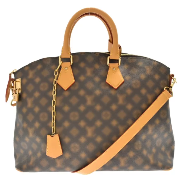 1 Louis Vuitton Neo Lockit MM 2way Bag Monogram Brown