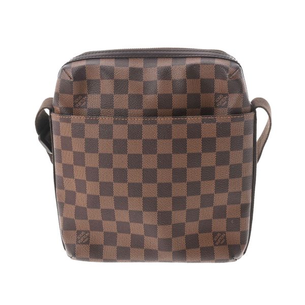 1 Louis Vuitton Damier Ebene Trotteur Brown Canvas Shoulder Bag