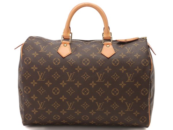 1 Louis Vuitton Speedy 35 Monogram Mini Boston Bag Handbag