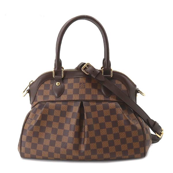 1 Louis Vuitton Damier Trevi PM 2 Way Hand Shoulder Bag Ebene