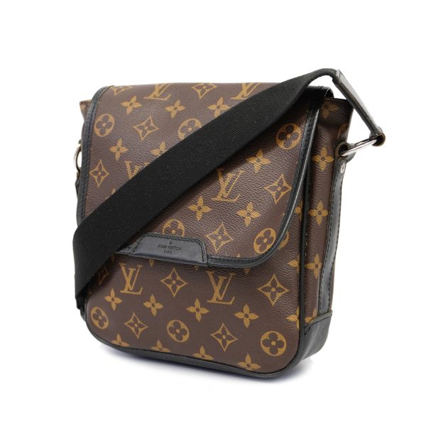 1 Louis Vuitton Shoulder Bag Monogram Macassar Bus PM