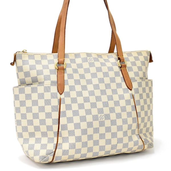 1 Louis Vuitton Tote Bag Totally MM Damier Azur