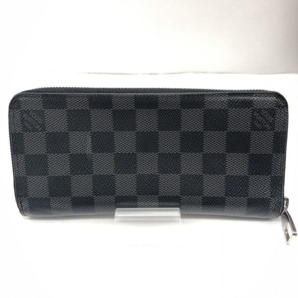 1 Louis Vuitton Zippy Wallet Vertical Damier Graphite