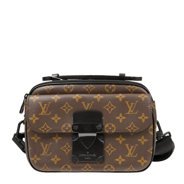 1 Louis Vuitton Bag S Lock Messenger Bag Monogram