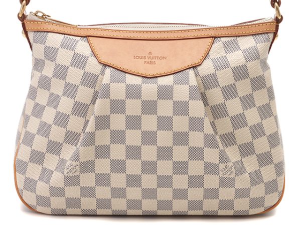 1 Louis Vuitton Siracusa PM Damier Azur Shoulder Bag