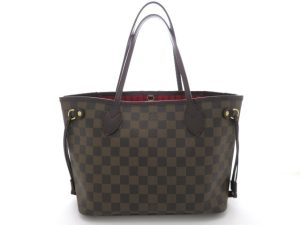 1 Louis Vuitton Denim Monogram Neverfull MM Tote Bag Blue