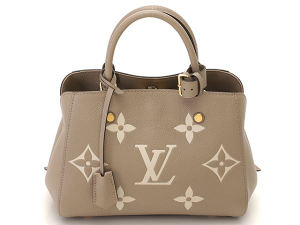 1 Louis Vuitton Montaigne BB Bicolor Amplant Tourtrell Creme