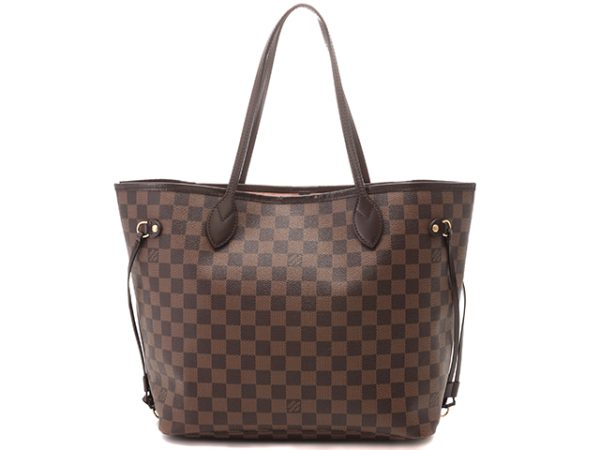 1 Louis Vuitton Neverfull MM Tote Bag Damier Rose Ballerine