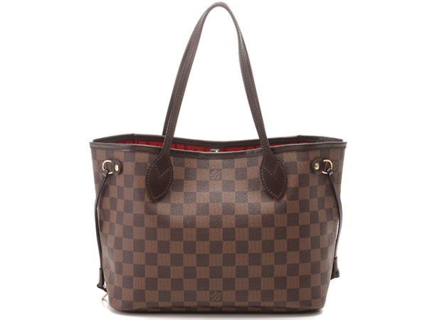 1 Louis Vuitton Neverfull PM Tote Bag Damier