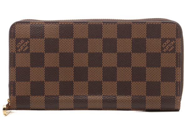 1 Louis Vuitton Zippy Wallet Long Wallet Damier Rose Ballerine