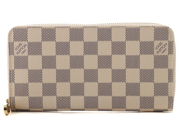 1 Louis Vuitton Zippy Wallet Damier Azur