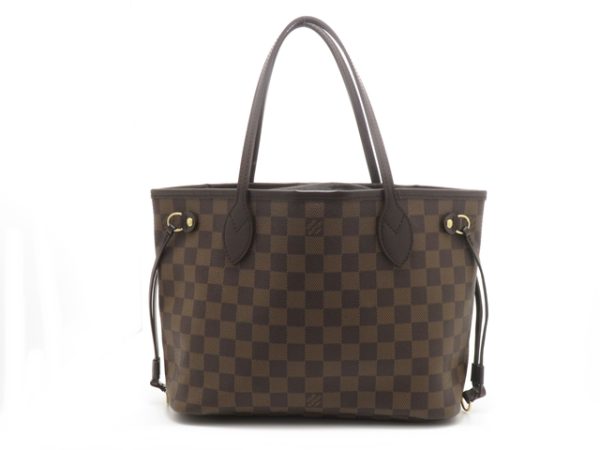 1 Louis Vuitton Bag Neverfull PM Damier Ebene