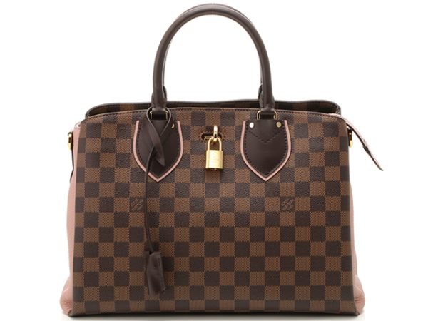 1 Louis Vuitton Normandy Handbag 2way Shoulder Bag Damier Magnolia