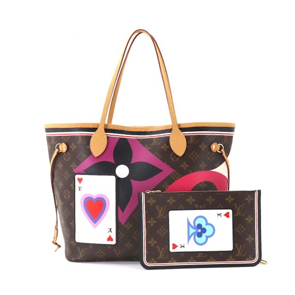 1 Louis Vuitton Game On Monogram Neverfull MM Tote Bag Multicolor