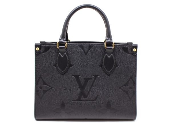 1 Louis Vuitton On The Go PM Monogram Implant Noir