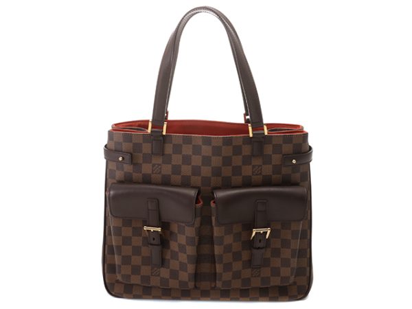 1 Louis Vuitton Damier Handbag Tote Bag Brown