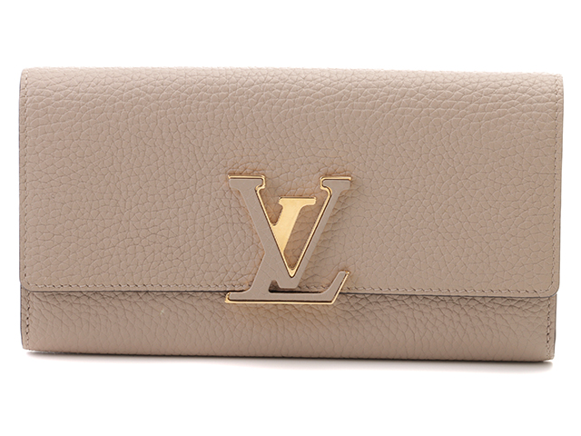 Louis Vuitton Portefeuille Capucines Taurillon Galle Long Wallet