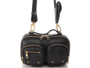 1 Gucci Black Calfskin Blondie Shoulder Flap Bag