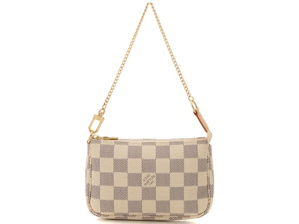 1 Louis Vuitton Mini Pochette Accessoir Damier Azur