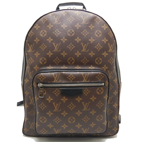 1 Louis Vuitton Josh NV Rucksack Backpack Monogram Macassar Brown